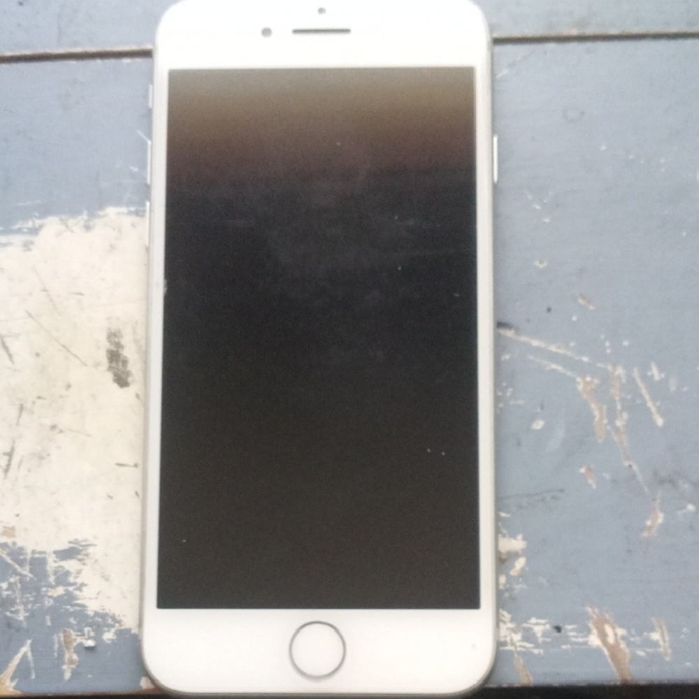 White Smartphone with Large Display and Rounded Corners